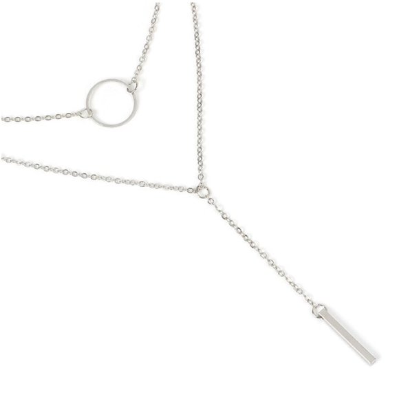 ❣️NWT Multi-layer Necklace in Silver❣️ - Picture 2 of 3